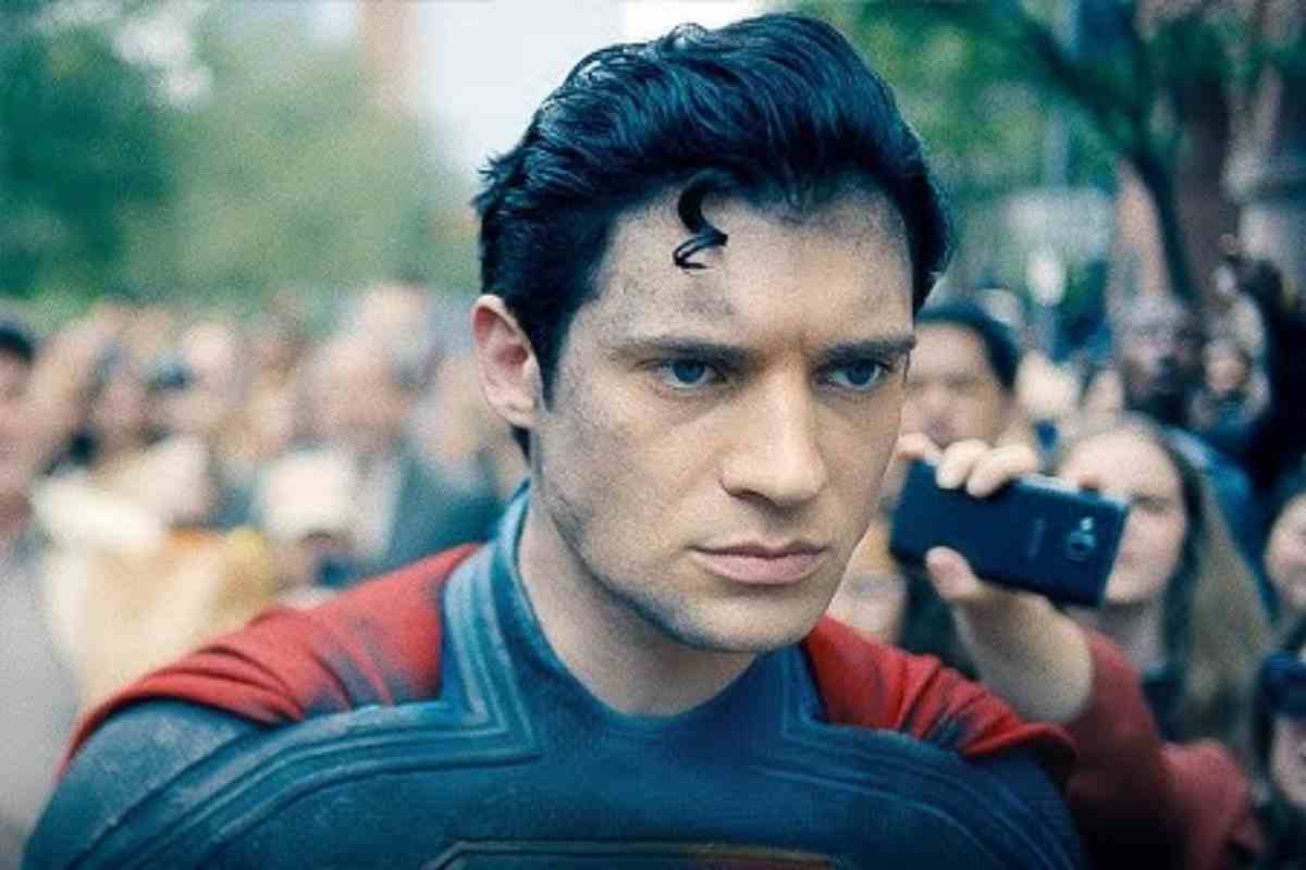 una scena del nuovo Superman