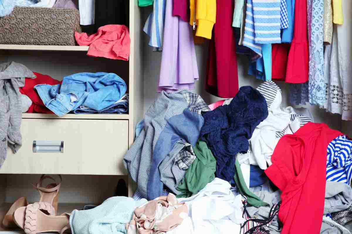 disordine in casa