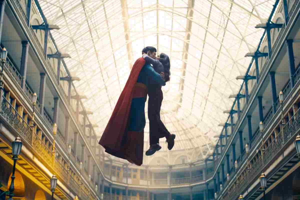 una scena del nuovo Superman