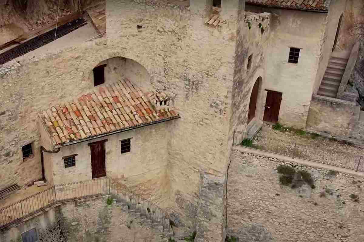 eremo di Santa Maria Giacobbe dall'alto